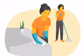 Giáp Tết, chị giúp việc chạy theo tình yêu, vợ chồng tôi lao đao