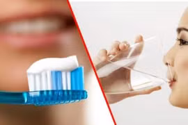 Sáng ngủ dậy, nên uống nước trước hay đánh răng trước? 