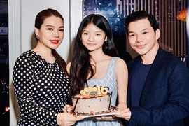 Trần Bảo Sơn hội ngộ vợ cũ trong sinh nhật con gái