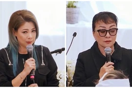 Sao Việt nghẹn ngào viếng siêu mẫu Đức Tiến ở Mỹ