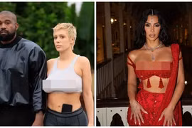 Đọ vóc dáng vợ mới và tình cũ của Kanye West