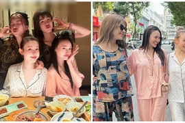 Ninh Dương Lan Ngọc diện đồ bộ dạo phố, đẹp rạng ngời