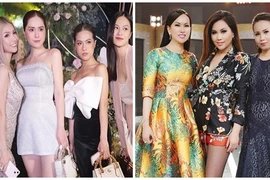 Các cặp chị em giàu có, xinh đẹp của showbiz Việt