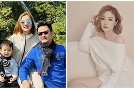 Bằng Kiều hạnh phúc bên bạn gái xinh đẹp, con trai kháu khỉnh