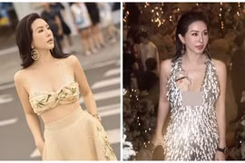 Hậu ly hôn chồng kém 10 tuổi, Thu Hoài mặc táo bạo, quyến rũ hơn