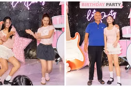 Con gái Phạm Quỳnh Anh - Quang Huy được tổ chức sinh nhật hoành tráng