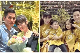 Tổ ấm của BTV Quốc Khánh bên vợ đẹp, con xinh
