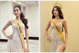 Quế Anh khoe vẻ gợi cảm khi thi Miss Grand International 2024