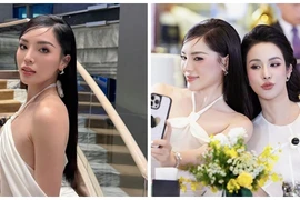Hoa hậu Kỳ Duyên gợi cảm, đọ sắc Diệp Lâm Anh