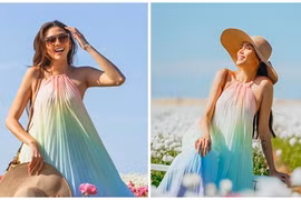 “Bà bầu” Võ Hoàng Yến khoe nhan sắc mặn mà