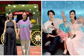 Đông Nhi chăm đi du lịch khi mang bầu lần 2