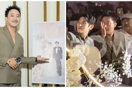 Trấn Thành bật khóc trong đám cưới Anh Đức