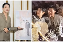 Trấn Thành bật khóc trong đám cưới Anh Đức