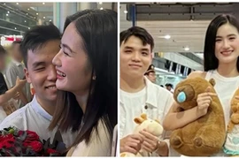 Bạn trai thể hiện tình cảm với Hoa hậu Ý Nhi khi yêu xa