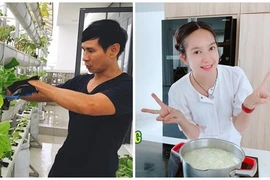 Đời thường của vợ chồng Lý Hải - Minh Hà trong biệt thự 40 tỷ