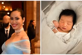 Á hậu Hoàng My lần đầu để lộ mặt con gái