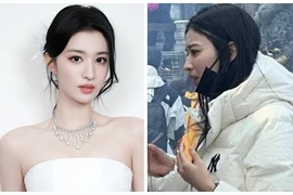 Ảnh lật tẩy nhan sắc thật của bản sao Lưu Diệc Phi