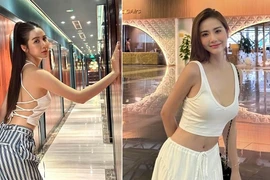 Huyền Lizzie ngày càng ăn mặc kiệm vải đốt mắt người nhìn