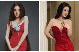 Đọ vẻ gợi cảm giữa Hoa hậu Thiên Ân và Kaity Nguyễn
