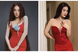 Đọ vẻ gợi cảm giữa Hoa hậu Thiên Ân và Kaity Nguyễn