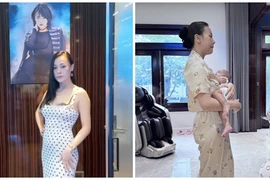 Cuộc sống của Phương Oanh trong biệt thự sang chảnh sau khi kết hôn