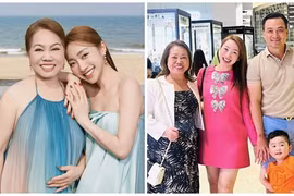 Vợ thứ ba của Chi Bảo khoe mẹ ruột giàu có, trẻ đẹp