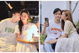 Ảnh ngọt ngào của Anh Đào “Gặp em ngày nắng” và chồng cao 1m84