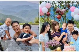 Vợ chồng Mạnh Trường sống sang chảnh trong biệt thự view núi