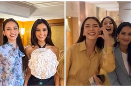 Mai Phương có lép vế khi đọ sắc dàn đối thủ ở Miss World?