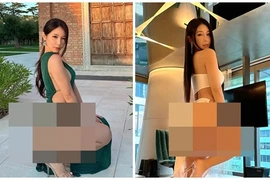 Hot girl diện váy xẻ cao tận hông, hở nơi hiểm hóc