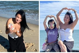 Tình cũ Lý Hùng khoe dáng đẫy đà, gợi cảm khi đi nghỉ dưỡng