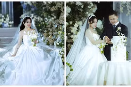 Đám cưới hoành tráng của “chị đẹp” Thái Trinh và chồng kém tuổi