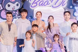 Vợ chồng Ưng Hoàng Phúc dự tiệc sinh nhật con gái Thu Thủy