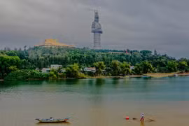 Chiêm ngưỡng cảnh đẹp bên tượng phật cao nhất Việt Nam