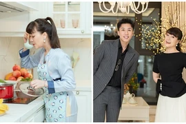 Cuộc sống của Vân Dung và con trai trong căn hộ cao cấp