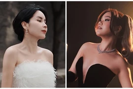 Đọ vẻ gợi cảm của Lưu Hương Giang và Phương Vy