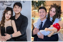 Bạn gái hơn tuổi chiều chuộng Huỳnh Anh hết mức