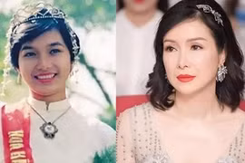 Hoa hậu Bùi Bích Phương mãn nguyện bên chồng Tiến sĩ