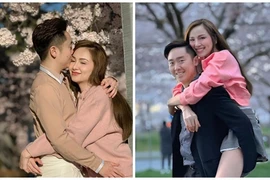 Diễm Hương và chồng thứ ba ngày càng ngọt ngào