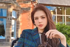 Gu thời trang của "nàng dâu hào môn" Phanh Lee ở trời Tây