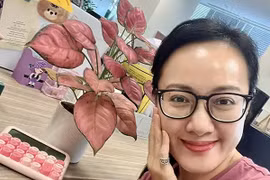 BTV Hoài Anh có làn da căng mọng ở tuổi 44