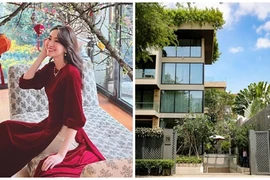 HH Thu Thảo tạm rời khỏi biệt thự bề thế bậc nhất Sài thành