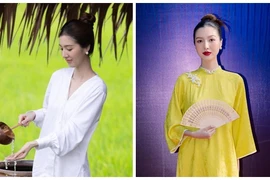 Thời trang giấu bụng bầu của vợ Hồ Quang Hiếu