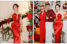 Vy Oanh khoe đón Giáng sinh hoành tráng trong biệt thự 1.400 m2