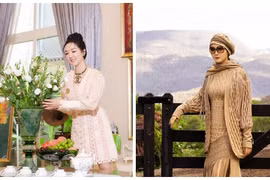 “Phú bà” Giáng My ở biệt thự 1.000 m2, du lịch muôn nơi