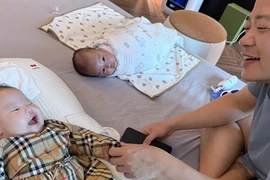 Shark Bình khoe hai “báu vật” đáng yêu hết nấc