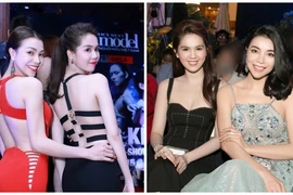 Đọ vẻ gợi cảm giữa Trà Ngọc Hằng và Ngọc Trinh
