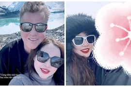 Trương Phương cao 1m50, công khai bạn trai ngoại quốc cao 1m90