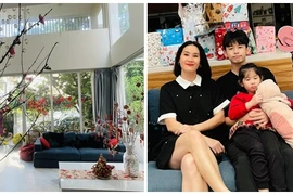 Cuộc sống của Thân Thúy Hà trong biệt thự tiền tỷ đẹp thơ mộng