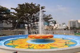 Nhiều hoạt động sôi nổi tại công viên bờ sông Sài Gòn đón Tết